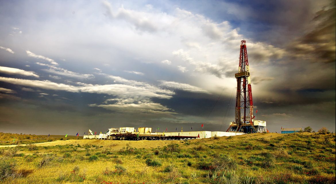 A CCDC rig on the steppe in Turkmenistan